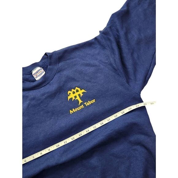 Mount Tabor Marching Spartans High-school Football sweatshirt Men's Medium Hanes - Picture 4 of 9